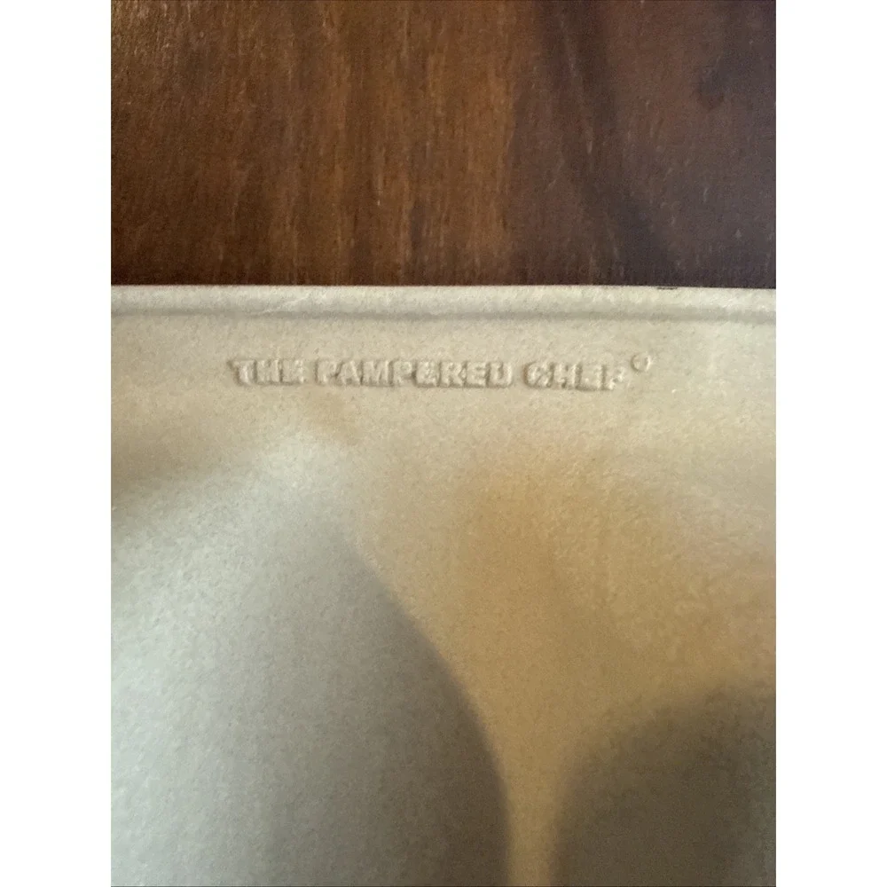 PAMPERED CHEF STONEWARE 4 MINI LOAF BREAD PAN FAMILY HERITAGE CLASSIC COLLECTION
